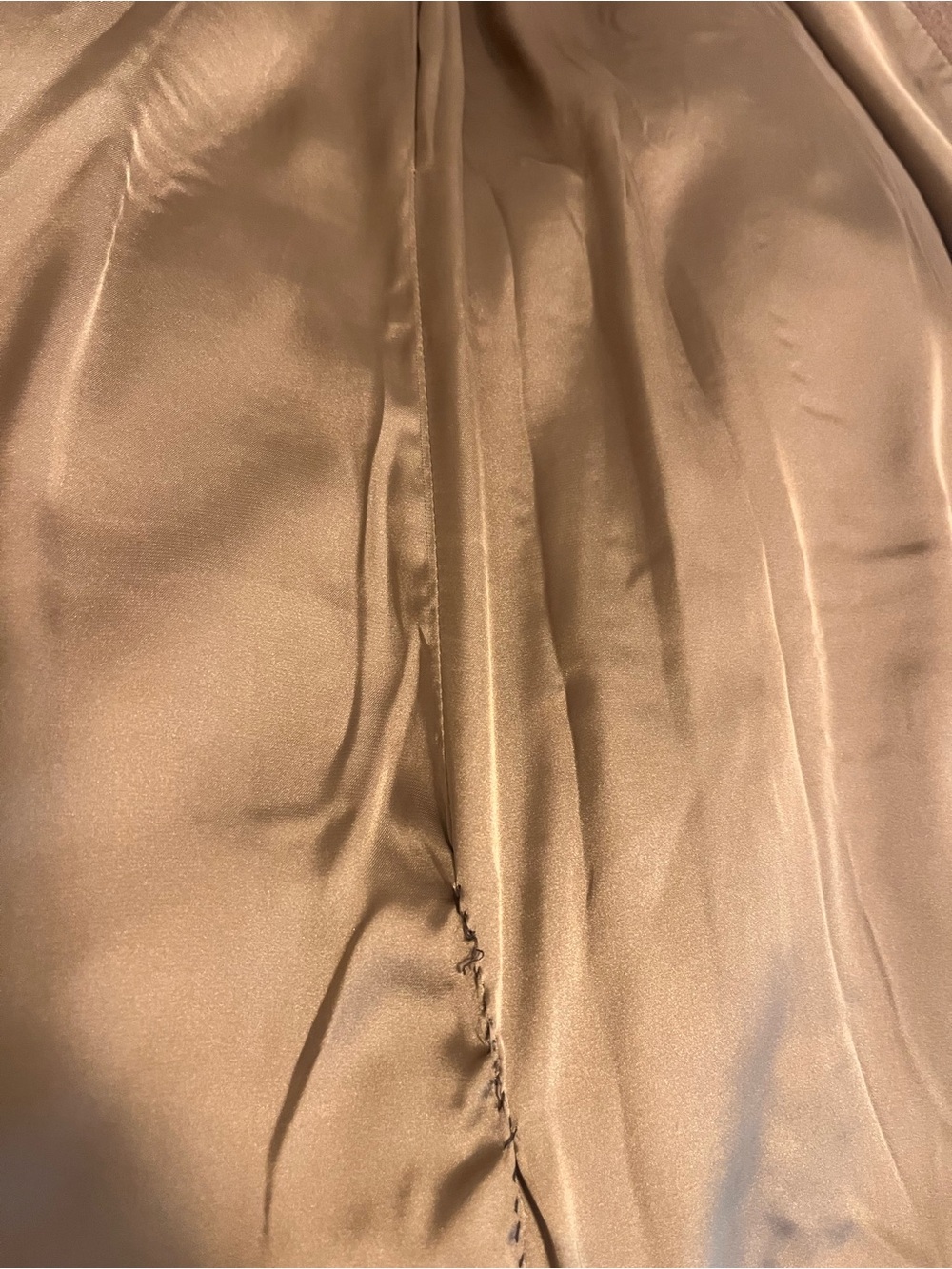 MNG Mango women Camel Wool Blend Long Coat (Size 8/M) - Picture 5 of 6